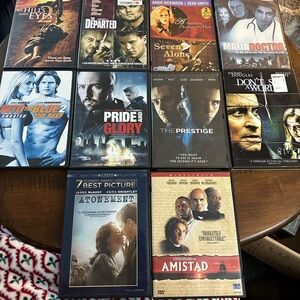 Assorted DVD Collection - Black Cases